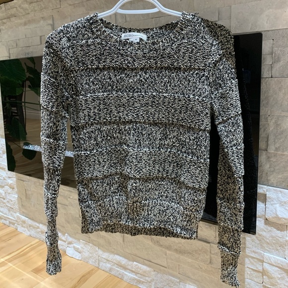 BCBGeneration | Lifted Stripe Sweater Top - Picture 2 of 4